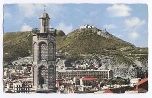 ORAN VUE DU MINARET ET DE SANTA CRUZ